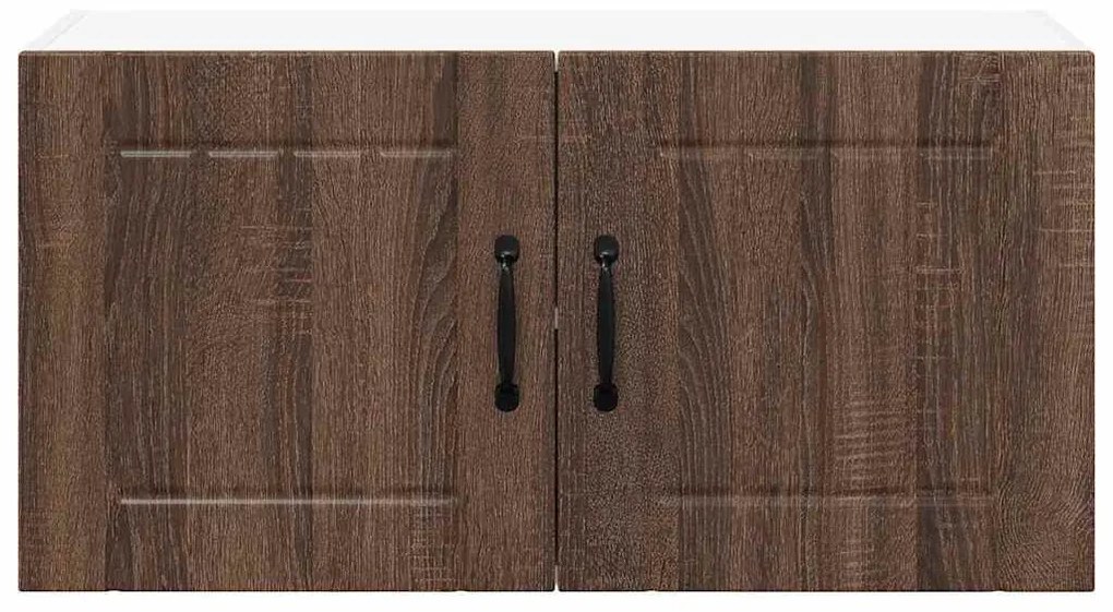 Fali konyhaszekrény Barna Tölgy 80 x 31 x 40 cm Faanyag