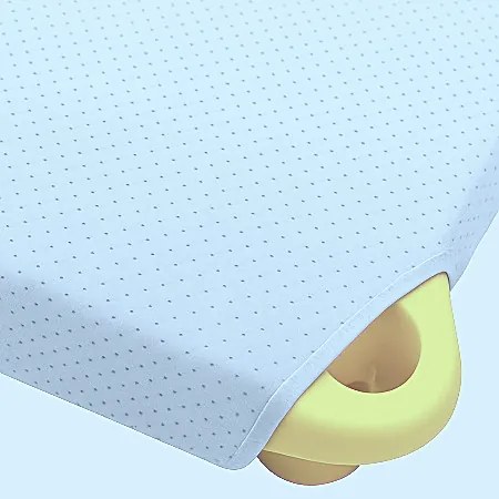 ovis pöttyös lepedő 58 x 133 rózsaszín
