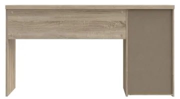 Íróasztal GINO fehér/sonoma tölgy