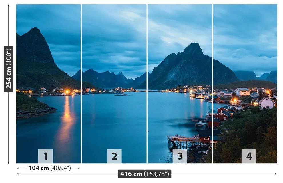 Fotótapéta Lofoten-szigetek 104x70 cm