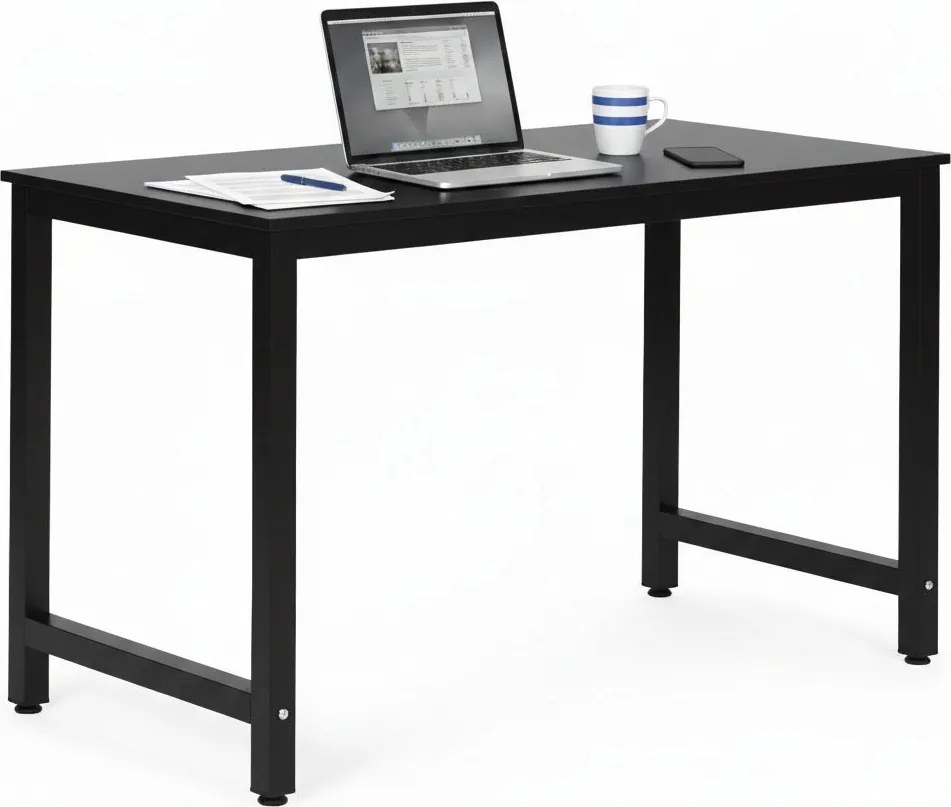 ModernHome TH-RD-1 Íróasztal, számítógépasztal 120 x 60 cm, fekete