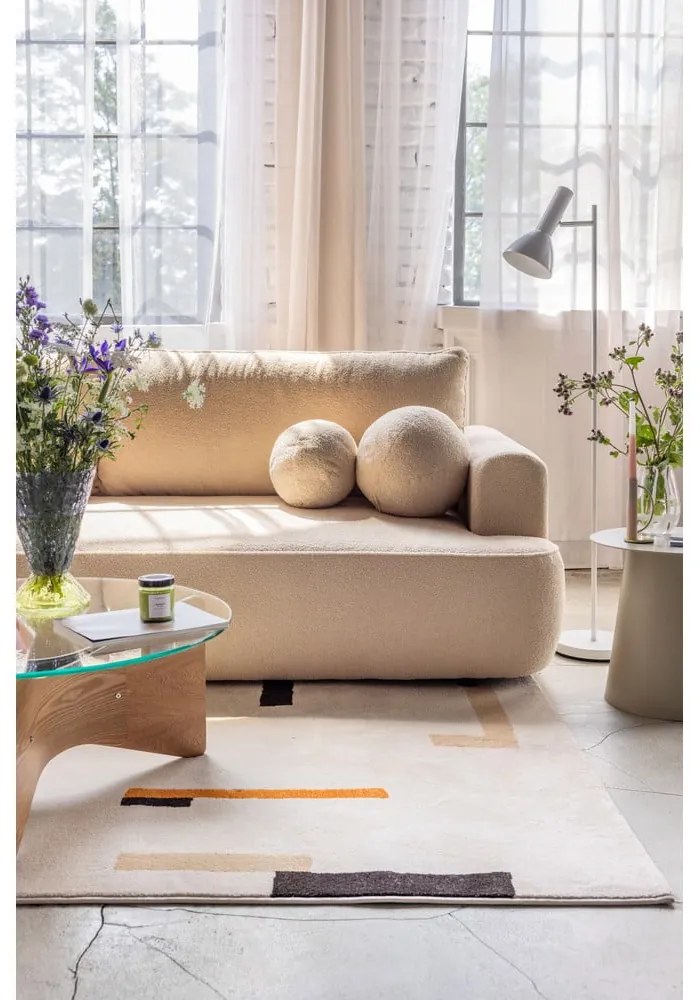 Narancssárga-krémszínű szőnyeg 120x180 cm Linea – Universal