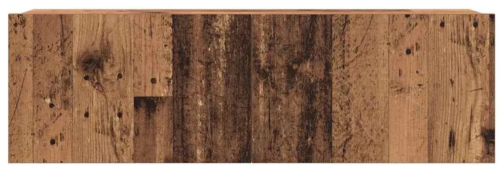 TV szekrény garnitúra 8 pcs Régi fa Közepes 30,5 x 30 x 30 cm