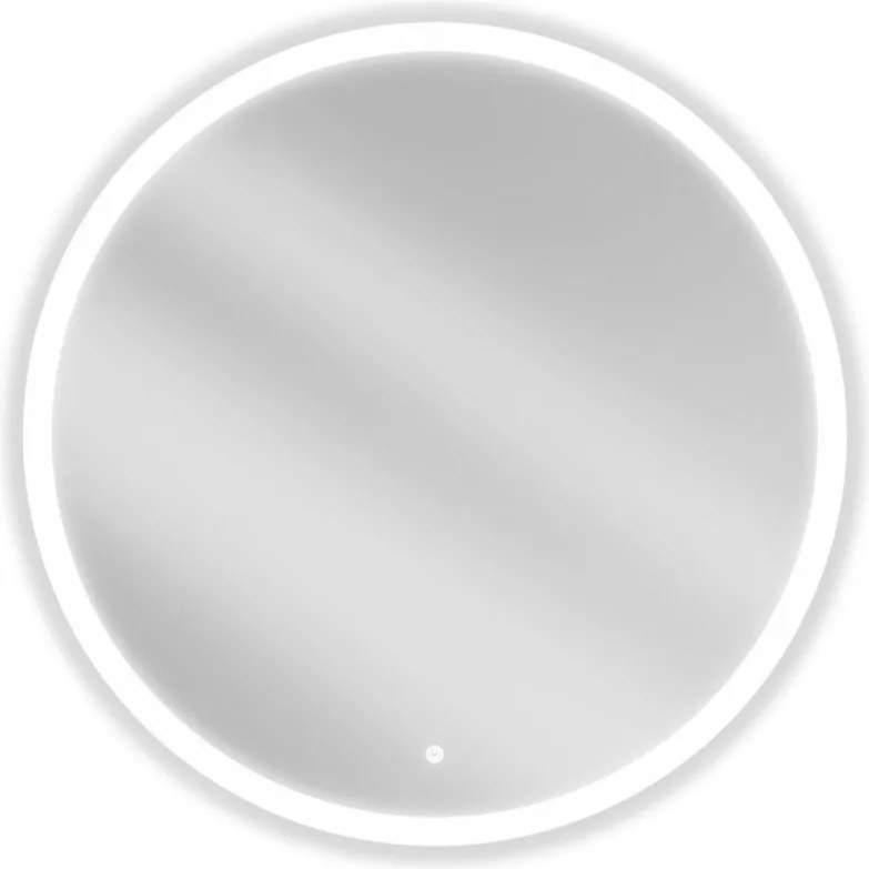 Mexen Oro kerek, megvilágított fürdőszobai tükör, 90 cm, LED 6000K, páramentes - 9824-090-090-611-00