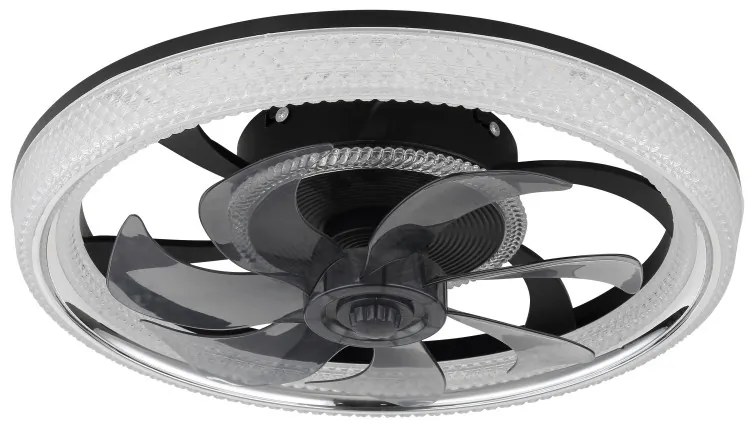 Globo Cirilla 03644 távirányítós mennyezeti ventilátoros lámpa, 30W LED, 2700K-6000K, 200-2700 lm