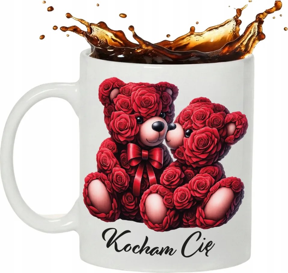 Valentin Napi Bögre Ajándék Menyasszony Feleségének Lány Szeretlek 330 ml