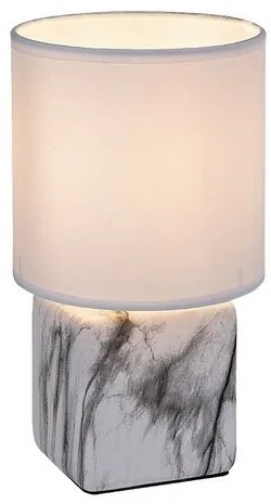 Rabalux 74069 Nalisa asztali lámpa, szögletes,fehér