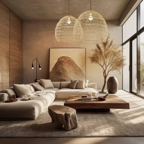 Immax 08261L - kábelre függesztett BOHO DELICADO csillár 1xE27/40W/230V átm. 60 cm