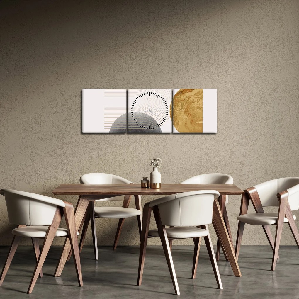 Kép - Rusztikus boltívek N⁰2 (órával) (90x30 cm)