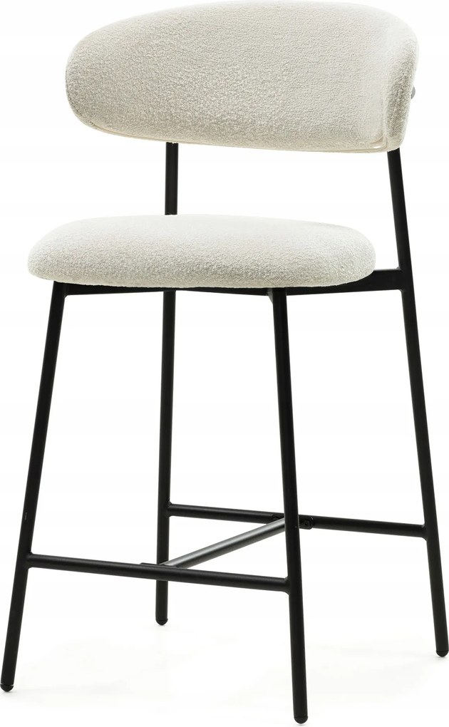 Fresno boucle krémszínű bárszék