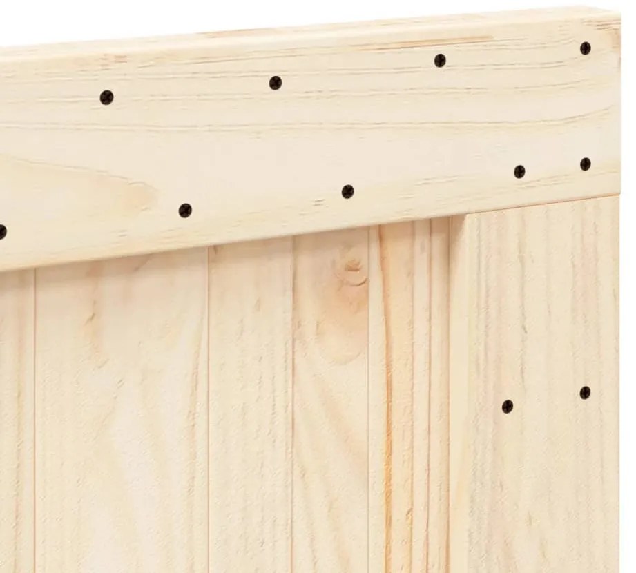 tömör fenyőfa fejtámla 80 x 104 cm