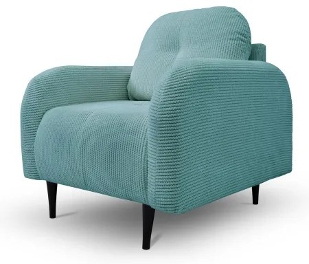 Kárpitozott fotel CLOUDY türkiz