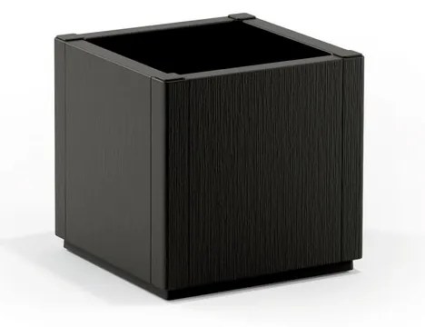 STEFANPLAST Virágcserép ETHICA téglalap alakú, sötétszürke