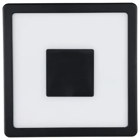 Eglo 900283 - LED Kültéri mennyezeti lámpa IPHIAS LED/17W/230V IP44 fekete