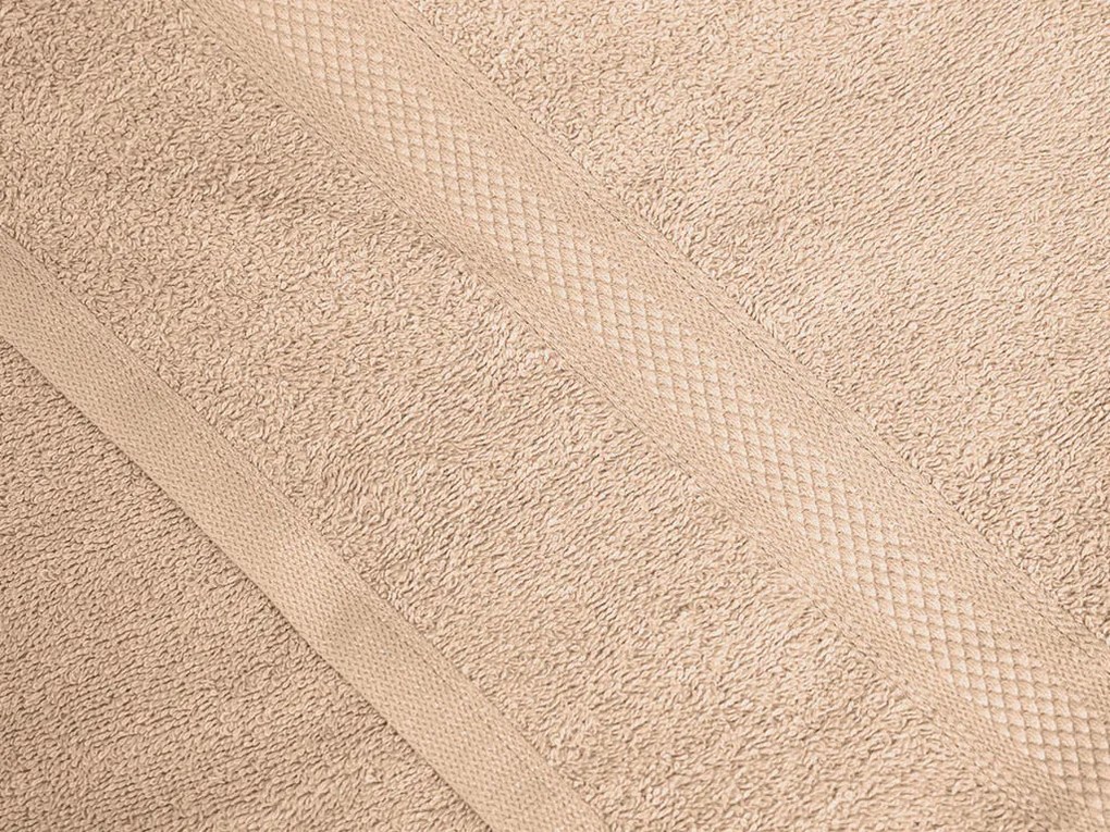 CLARYSSE ELEGANCE Törölköző 60x110 cm homokszínű, 100% pamut