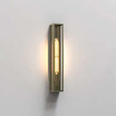 ASTRO LIGHTING 1402006 HARVARD Klasszikus Kültéri Fali Lámpa Sárgaréz IP44