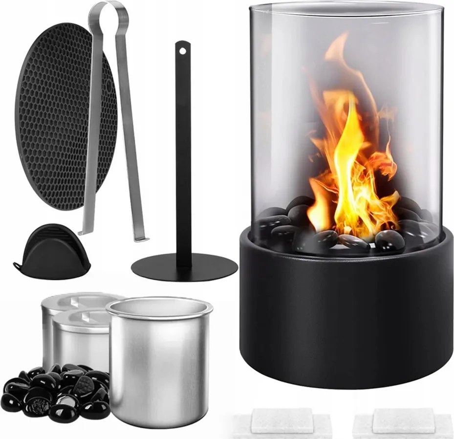 Biokandalló bio kandalló szabadonálló bioüzemanyag asztal terasz