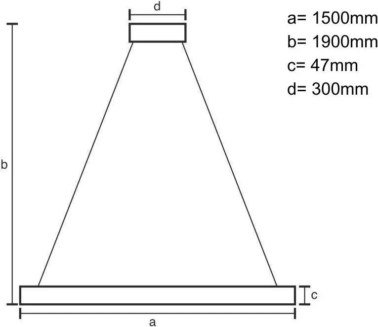 NEDES WRL0722 Modern Led Függesztett Lámpa IP20
