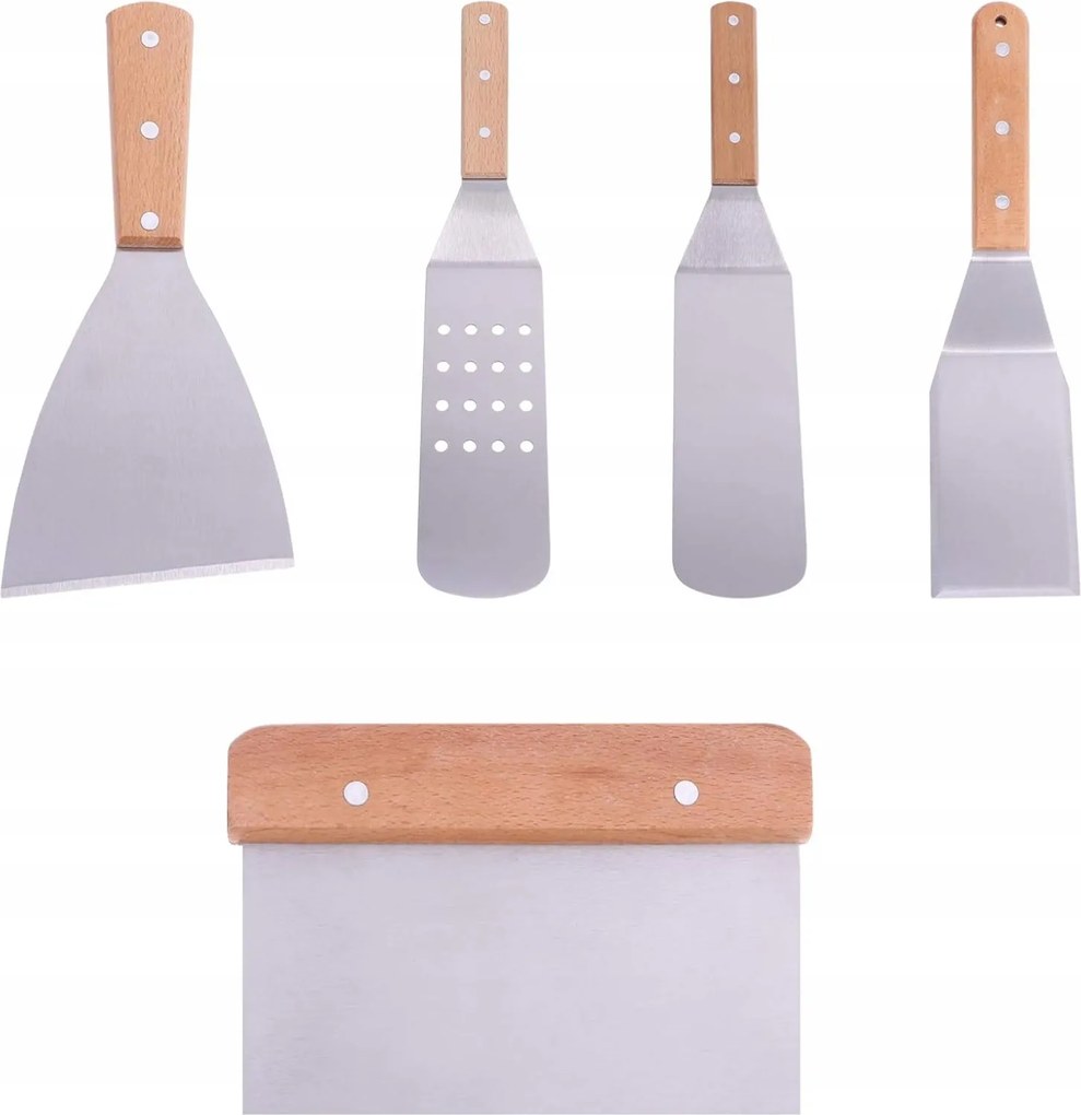 Grill Tartozék Készlet 5 Részes szabadtéri piknik grillezéshez