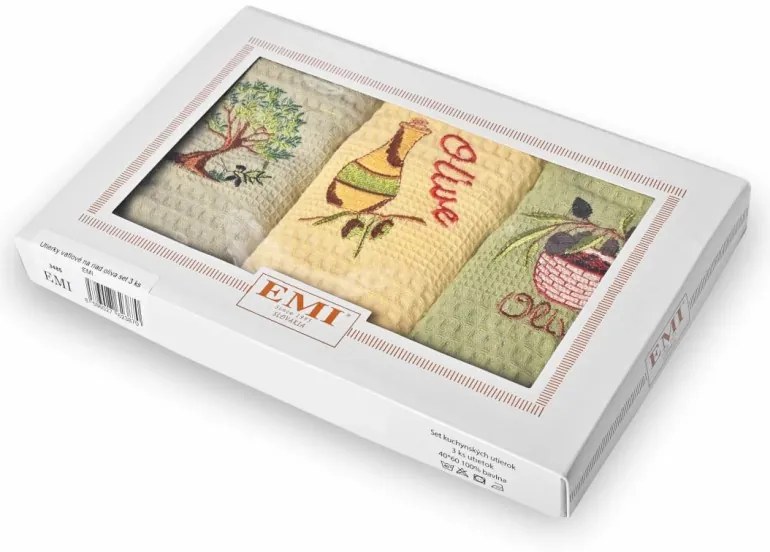 EMI Oliva mintás gofri nyomatú konyharuha