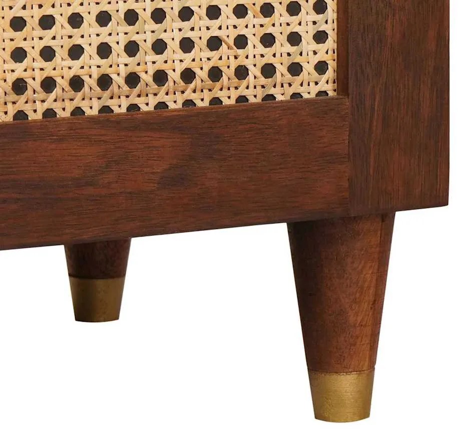 Mosdókagyló szekrény polcokkal tárolóval Barna 62 x 33 x 58 cm