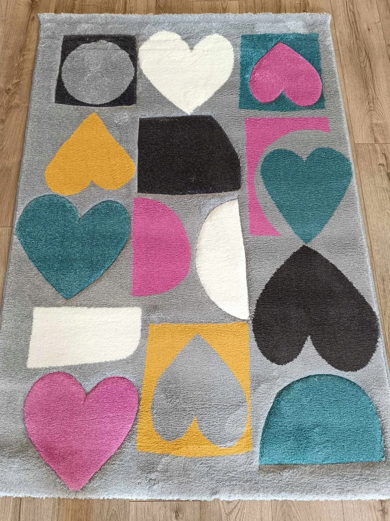 Gyerekszőnyeg puha szőrrel 120x170cm