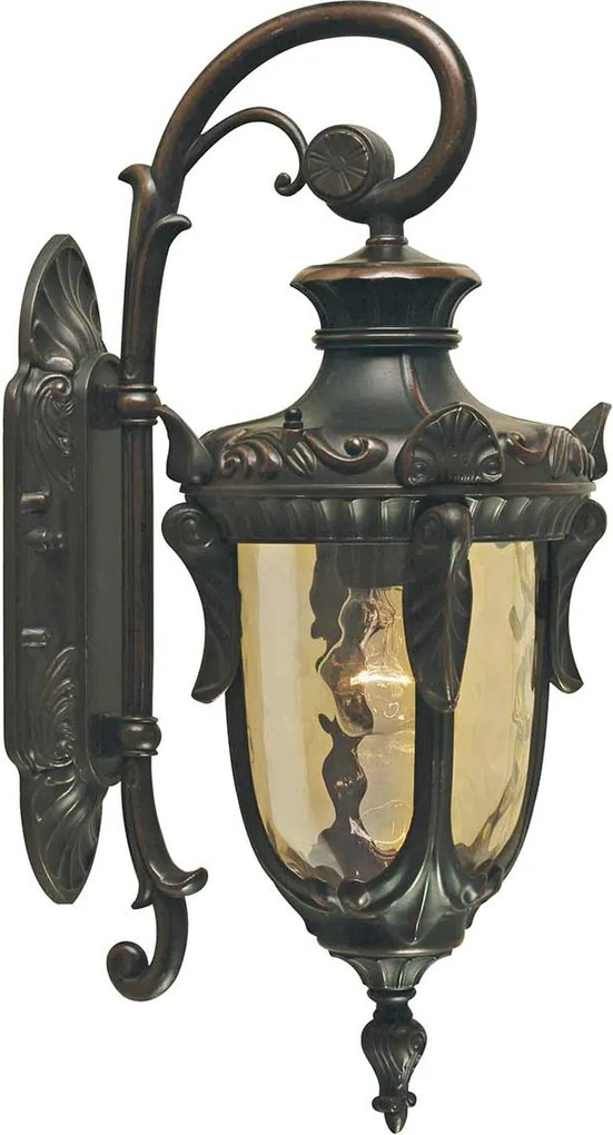 Elstead klasszikus kültéri fali lámpa philadelphia borostyán antik bronz elsph2-m-ob IP44