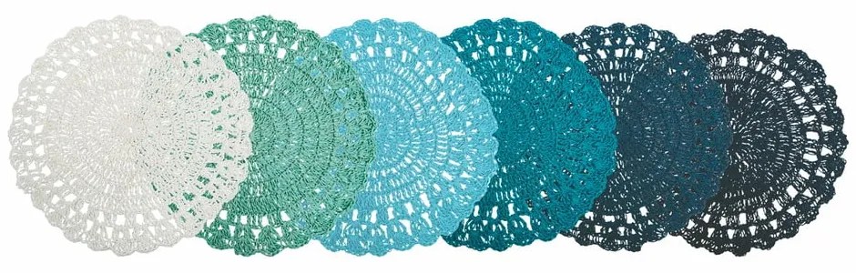 Papír tányéralátét szett 6 db-os ø 38 cm Uncinetto – VDE Tivoli 1996