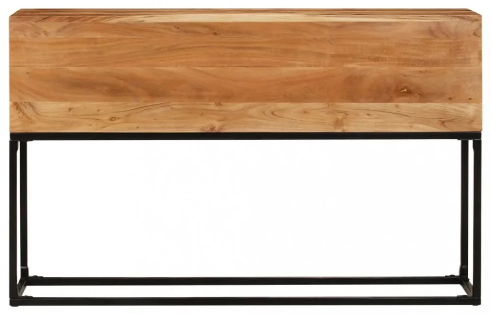 tömör akácfa tálalóasztal 120 x 30 x 75 cm