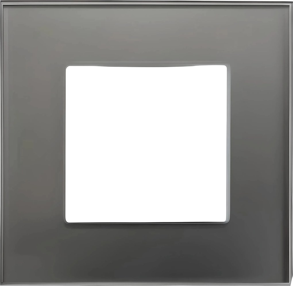 Szimpla üveg keret szürke Miuun modulokhoz