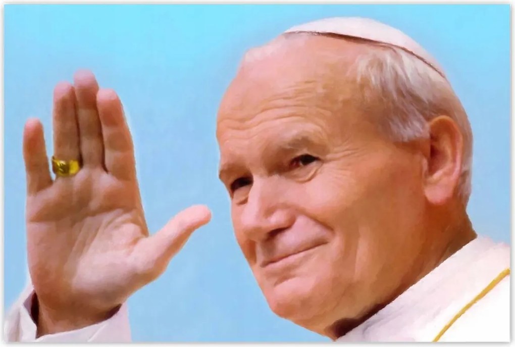 Poszterek 120x80 II. János Pál pápa