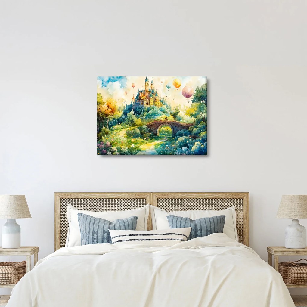 Kép - Mesebeli kastély (70x50 cm)