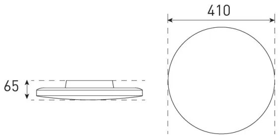 LED állítható mennyezeti lámpa VARIO NOVA LED/22/32W/230V, 41 cm, IP44, fehér