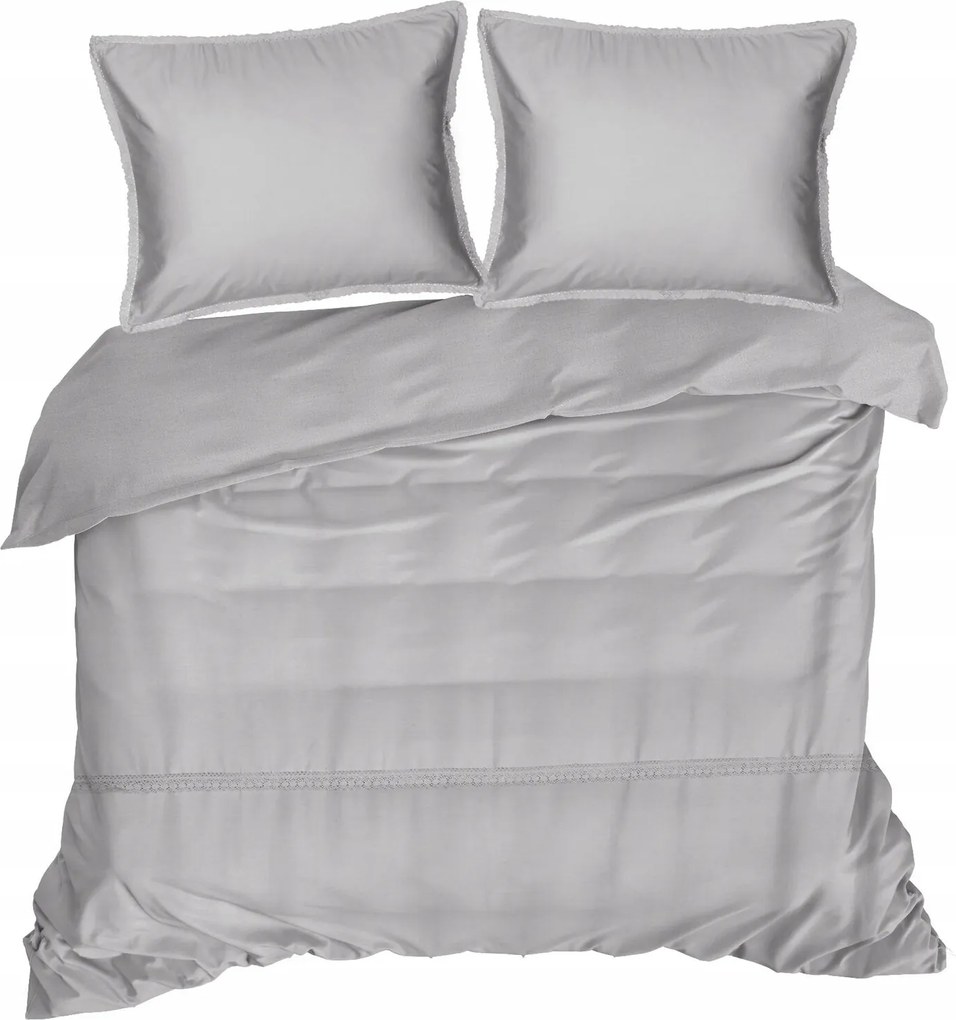 Ágyneműhuzat Garnitúra Pamut Csipke Szatén Eurofirany 220x200