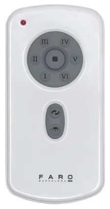 FARO 32030 - Mennyezeti ventilátor MINI ETERFAN fekete átm. 128 cm + távirányítás