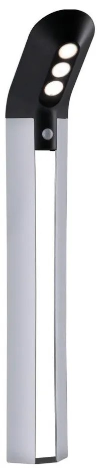 Paulmann 94252 - LED/1,2W IP44 Napelemes kültéri lámpa érzékelővel SOLEY 230V