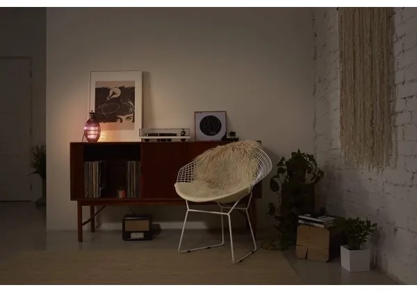 Ledvance - Asztali lámpa GRAPE 1xE27/40W/230V rózsaszín