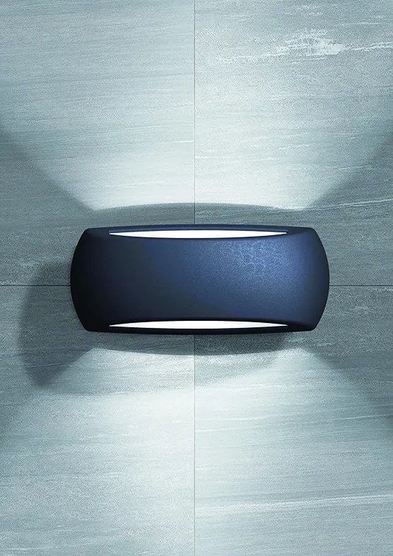 NOVOLUX 646A-G05X1A-02 CALM Modern Kültéri Fali Lámpa Fekete E27 IP66