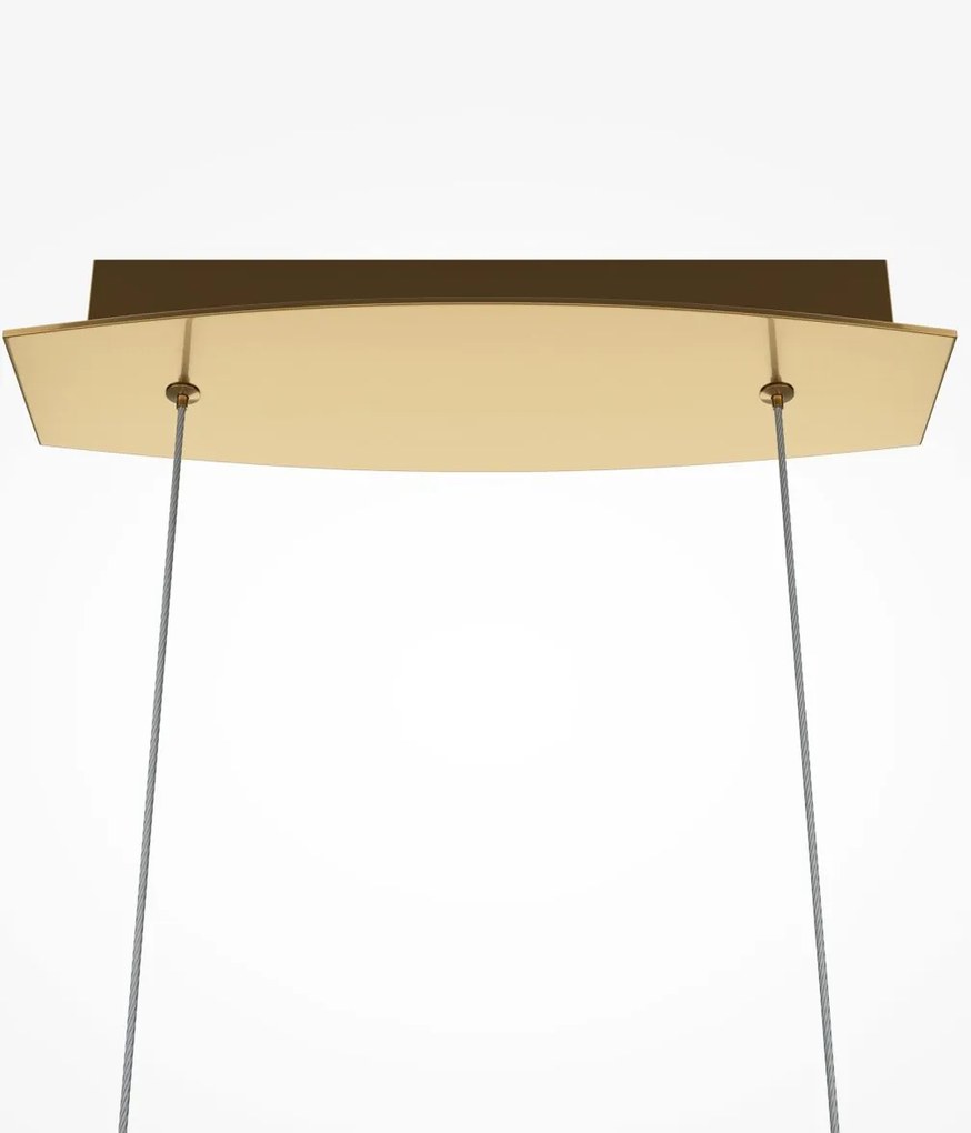 Maytoni modern függeszték breeze átlátszó matt sárgaréz mymod281pl-l34bs3k
