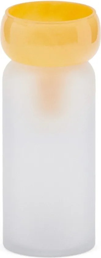 Sárga üveg váza (magasság 30,5 cm) Kelse – Kave Home