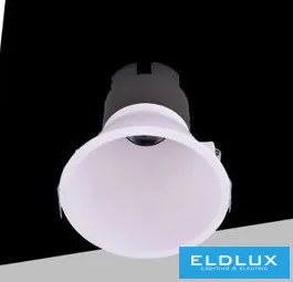 UNIVERSO Süllyesztett spot lámpa 5w 463lm 6500k RA90 24° IP20 Fehér D83x81.5mm kivágás:75mm