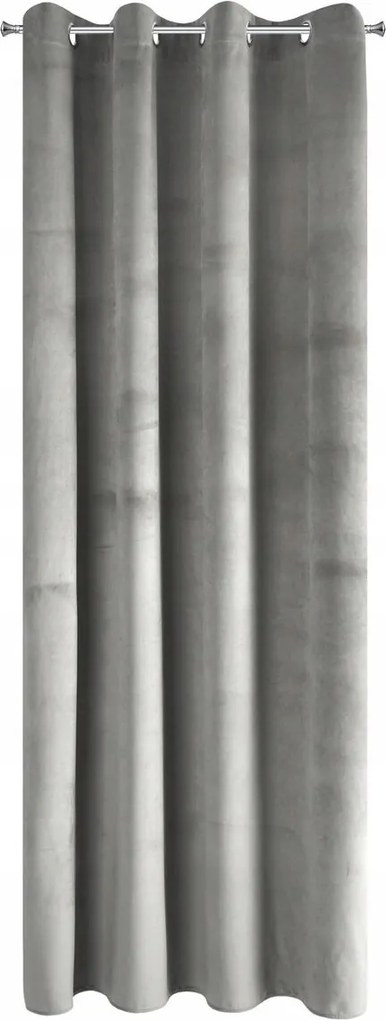 Függöny készre szerelve Pierre 140x250 Ezüst