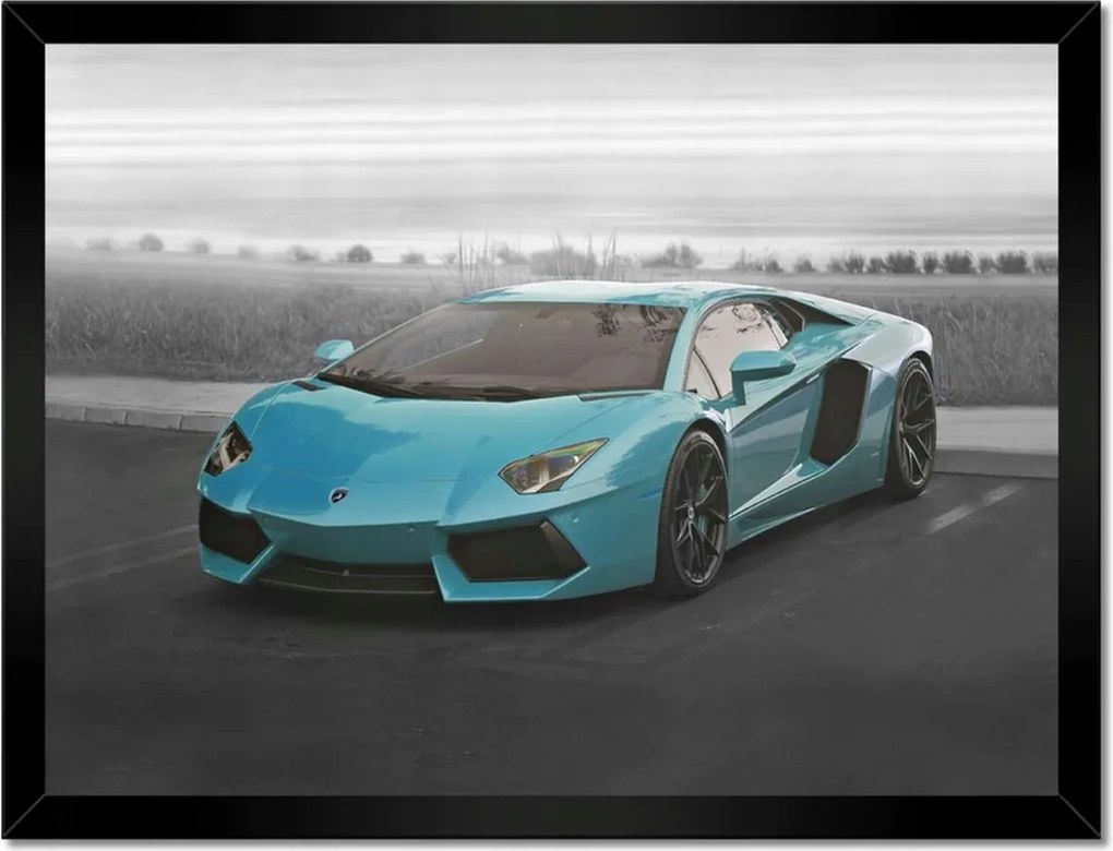 Poszterek keretben 40x30 Nagy autó