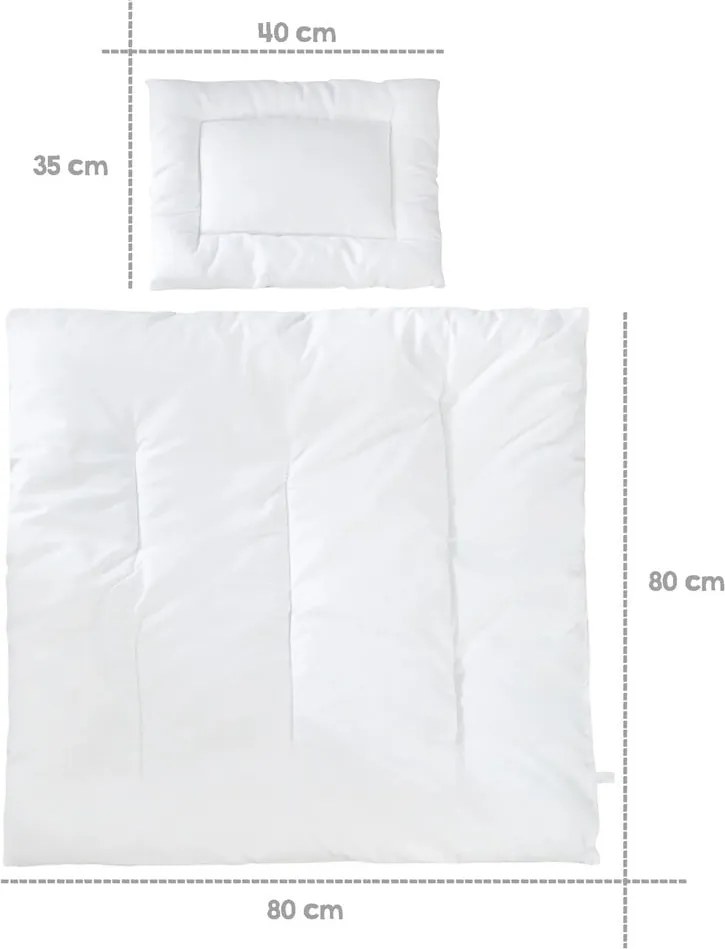 Paplan és párna szett babaágyhoz – Roba