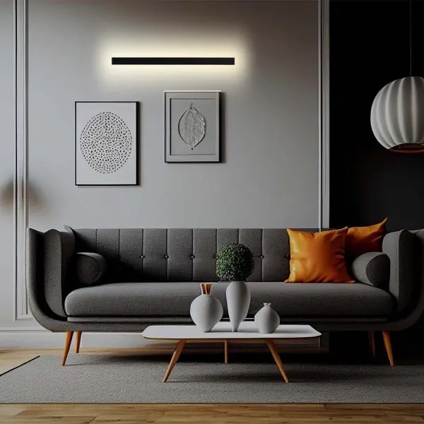 LED kültéri fali lámpa LED/10W/230V 4000K IP65 51 cm antracit