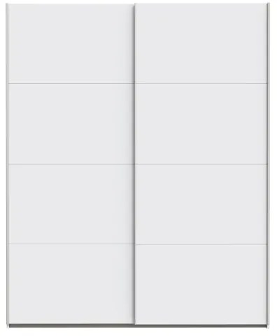 KARO gardróbszekrény 170x210 cm fehér