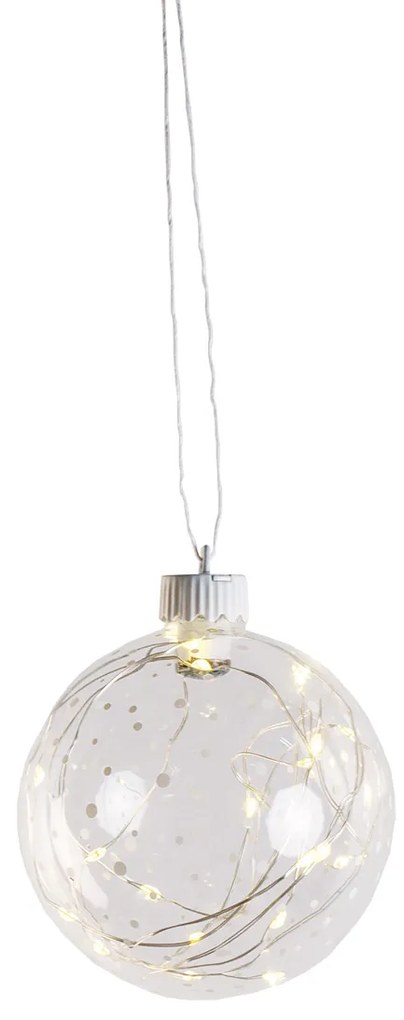 LED fénygömb pöttyökkel