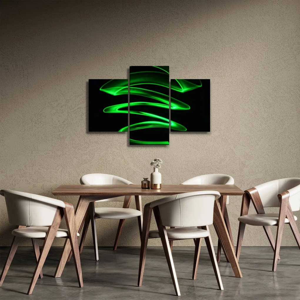 Kép - neonhullámok (90x60 cm)