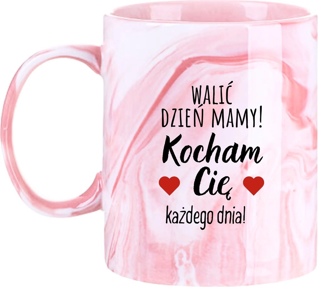 Bögre Márvány Ajándék Vicces Nap Anya Dörömbölés Anyák Napja