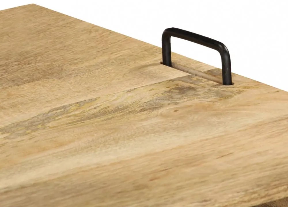 tömör mangófa TV-állvány 110 x 35 x 45 cm
